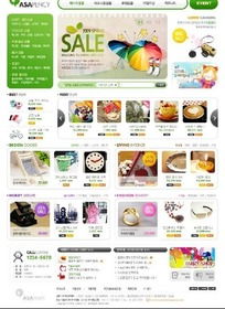韓國(guó)風(fēng)格日用百貨促銷(xiāo)網(wǎng)頁(yè)設(shè)計(jì)模版及銷(xiāo)售策略解析